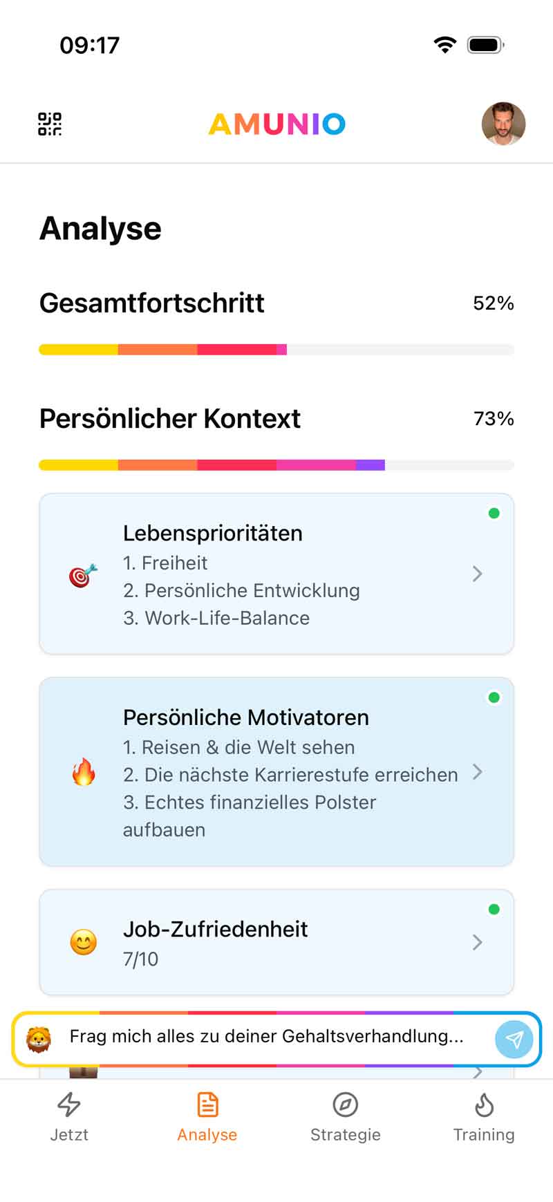Recherche & Analyse screenshot